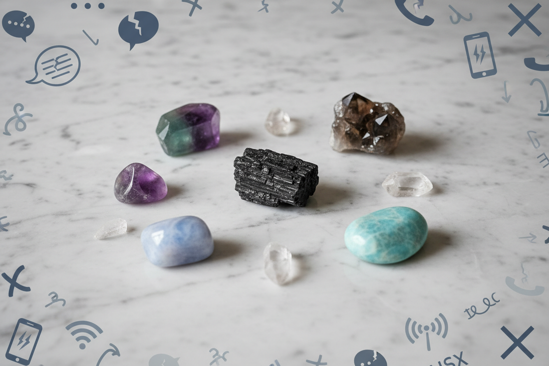 Crystals for Mercury Retrograde Survival: Complete Protection Guide