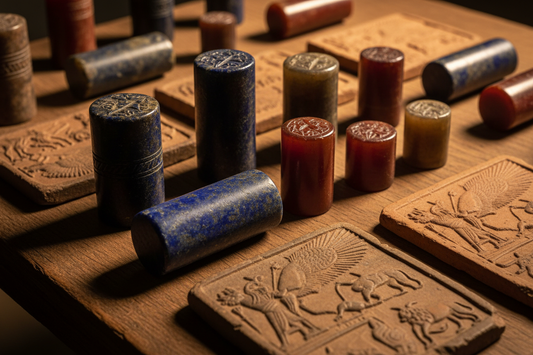 Mesopotamian Cylinder Seals: Gemstone Engraving Art and Sacred Power