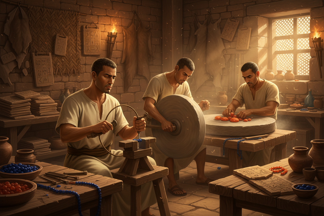 Mesopotamian Gemstone Craftsmanship: Ancient Techniques and Sacred Stone Working