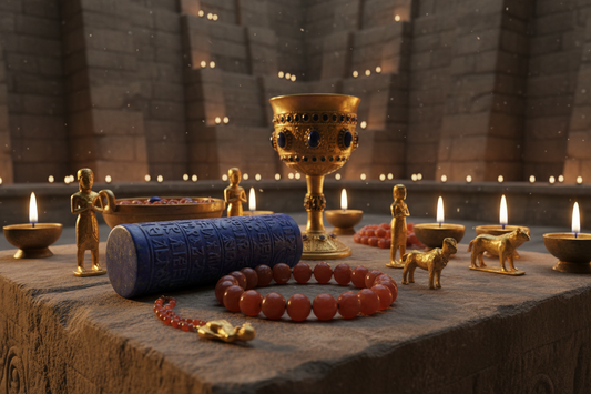 Mesopotamian Gemstone Offerings: Temple Treasuries and Sacred Stone Gifts to the Gods