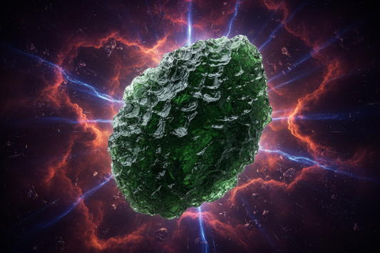 Moldavite Pluto Crystal: Meteorite Stone for Rapid Transformation