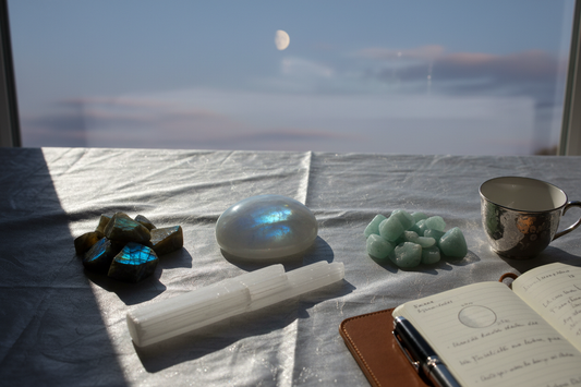 Crystals for Monday Rituals: Harnessing Weekly Lunar Energy