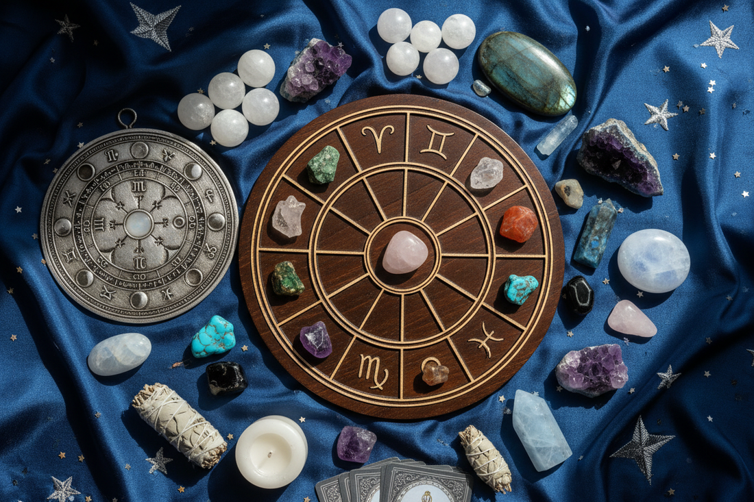 Crystals for Moon in Different Signs: Monthly Ritual Guide
