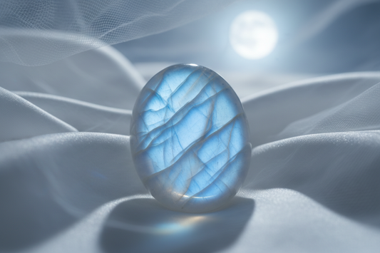 Moonstone Neptune Crystal: Dream Intuition & Psychic Sensitivity