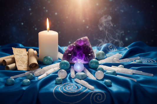 Crystals for Neptune Cazimi: Mystical Vision Manifestation Ritual