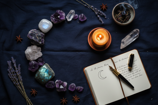 Crystals for New Moon Ritual: Intention Setting & Manifestation