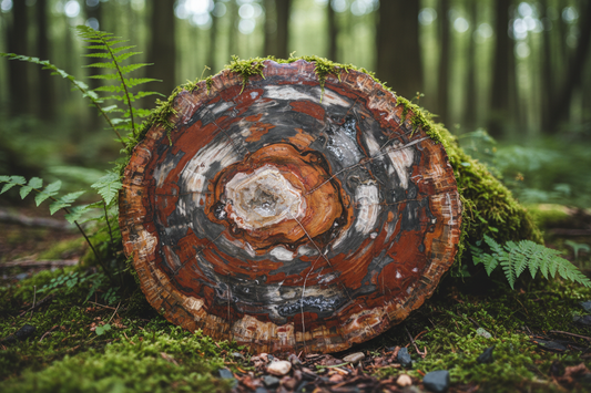 Petrified Wood Root Chakra: Ancestral Grounding and Stability