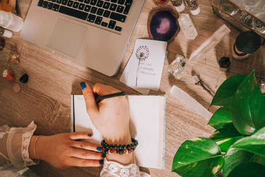 Ocean Jasper as a Memory Stone: Journaling Through Grief Without Pretending It Heals