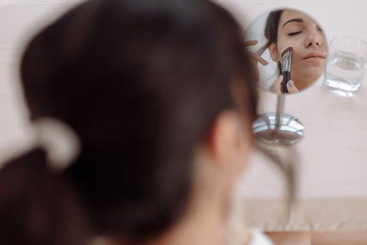 Makeup on Ocean Jasper: Removing Foundation, Blush, and Sunscreen Safely