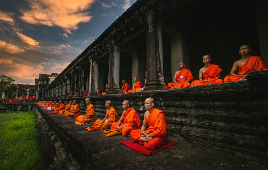 The Monastery of Stone: How Ancient Buddhist Monks Used Lepidolite for Meditation and Healing