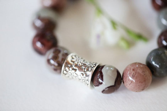 Leopard Skin Jasper for Grief: When Letting Go Is Not the Whole Story