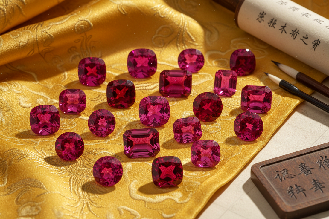 Qing Imperial Tourmaline: Pink Stone from California
