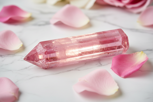 Pink Tourmaline Venus Crystal: Gentle Love & Emotional Safety
