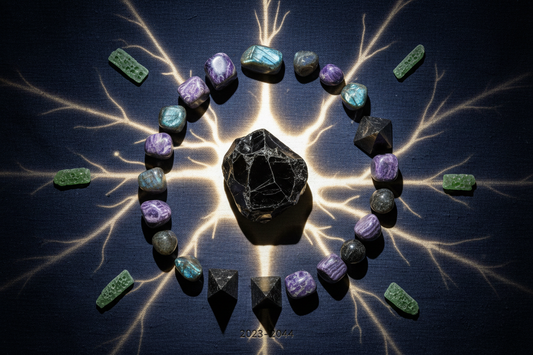 Crystals for Pluto in Aquarius (2023–2044): Collective Transformation