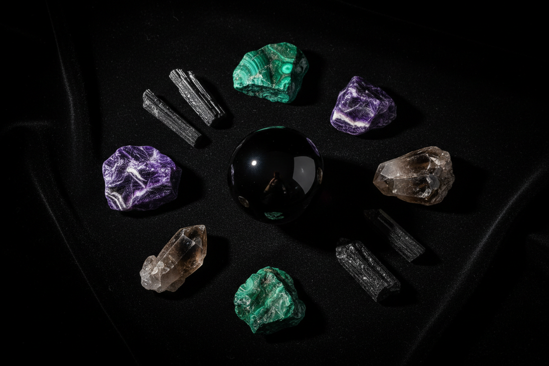 Crystals for Pluto Retrograde: Inner Transformation & Power Review