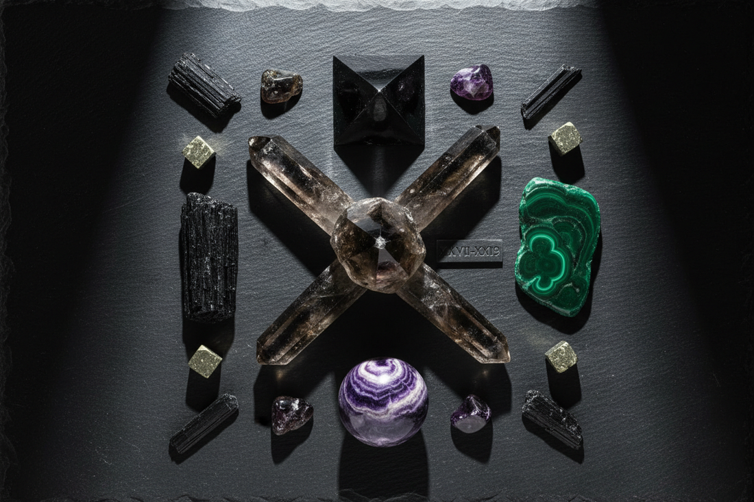 Crystals for Pluto Square (Age 36–39): Power & Transformation Crisis