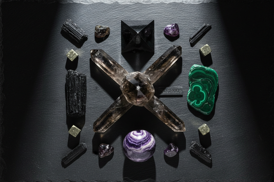 Crystals for Pluto Square (Age 36–39): Power & Transformation Crisis