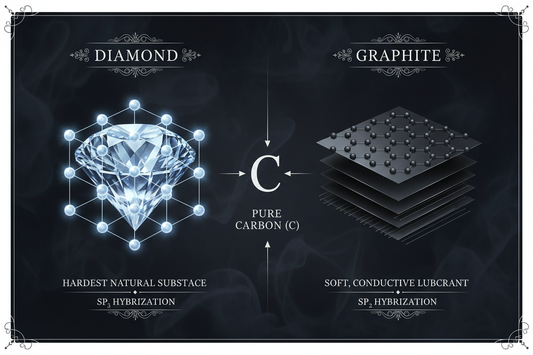 Polymorphism in Gemstones: Diamond vs Graphite Explained
