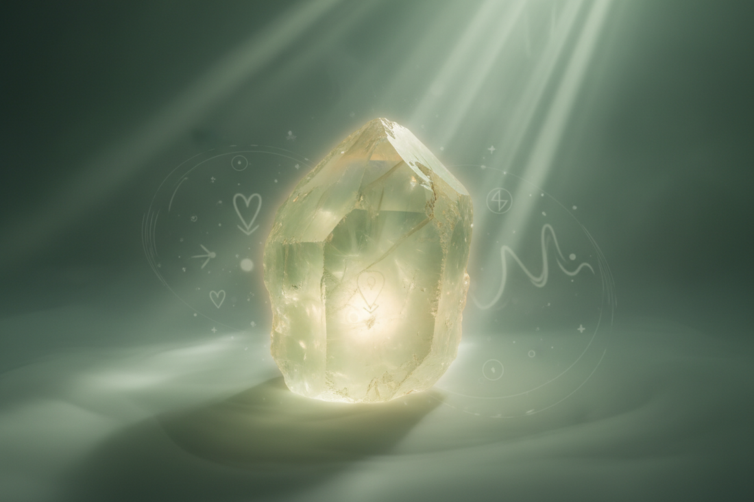 Prehnite Heart Chakra: Unconditional Love & Prophetic Dreams