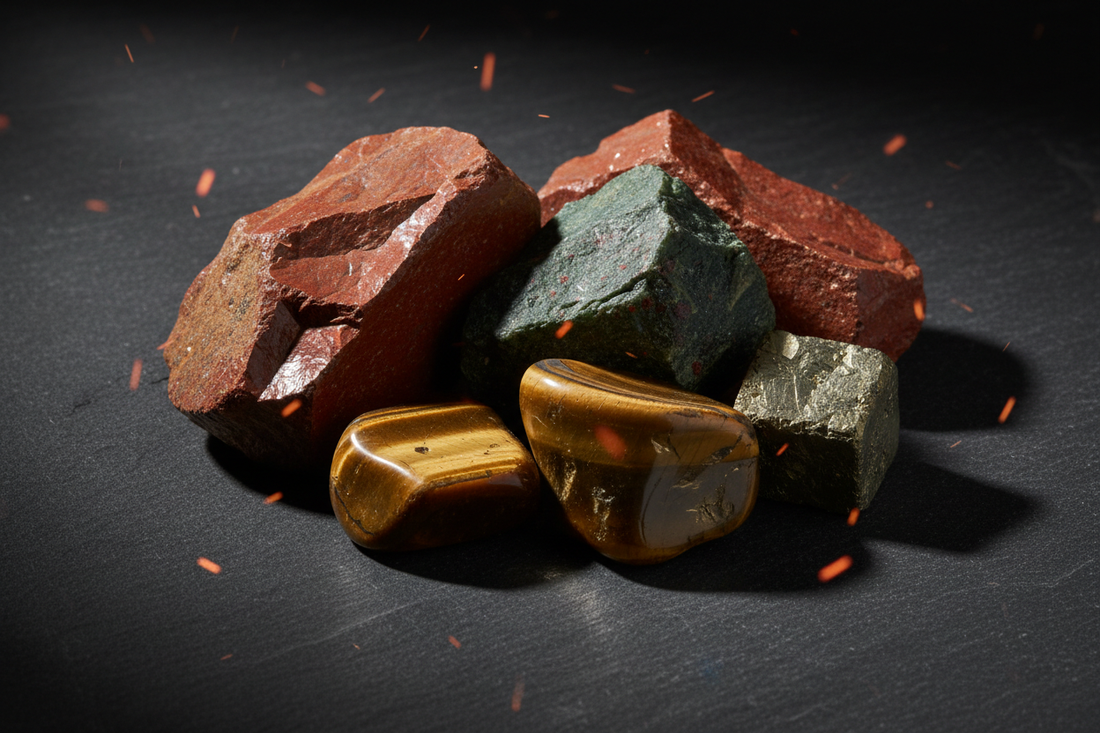 Crystals for Aries Man: Channeling Masculine Fire Energy