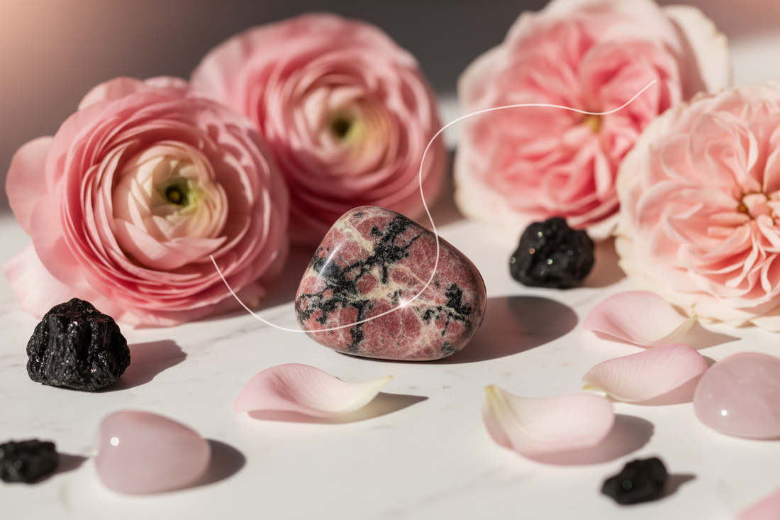 Rhodonite for Cancer: Healing Emotional Wounds & Codependency