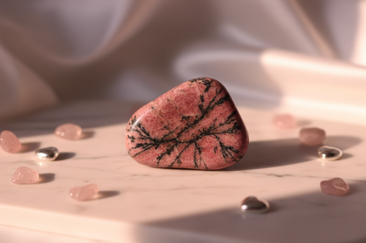 Rhodonite Venus Stone: Forgiveness & Romantic Healing