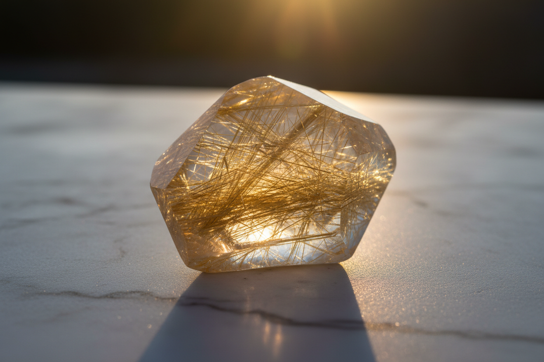 Rutilated Quartz Solar Plexus Chakra: Amplified Manifestation Energy