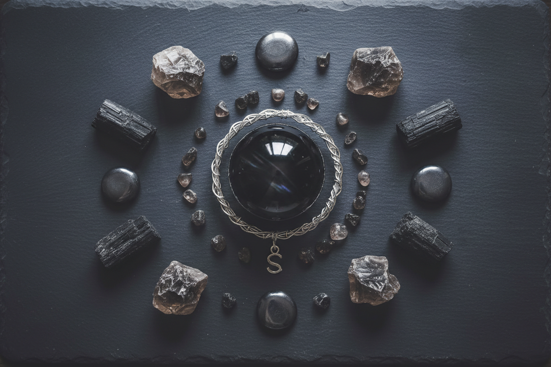 Crystals for Saturn Retrograde: Karmic Review & Lesson Integration