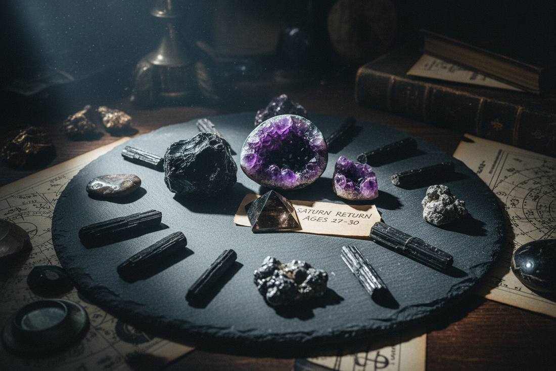 Crystals for Saturn Return (Ages 27–30): Transformation Guide