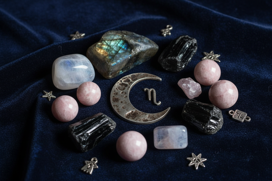 Scorpio Moon Sign Crystals: Emotional Depth & Psychic Protection