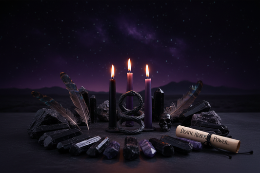 Scorpio New Moon Crystals: Death & Rebirth Intention Ritual