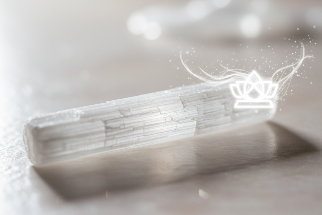 Selenite Crown Chakra: Angelic Connection and Pure Light Energy