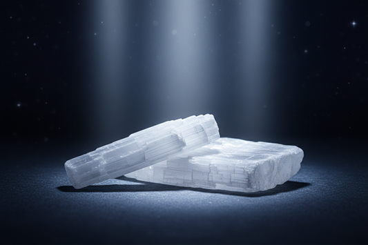 Selenite Moon Crystal: Lunar Light & Emotional Purification