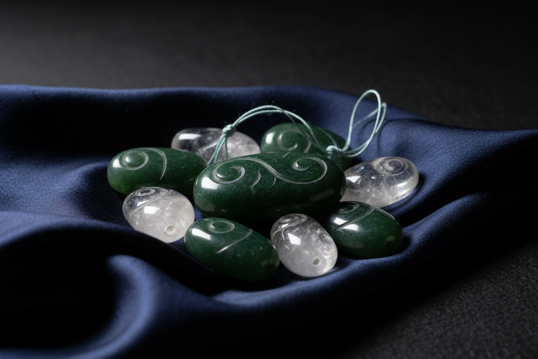 Shinto Magatama: Curved Jade Sacred Bead