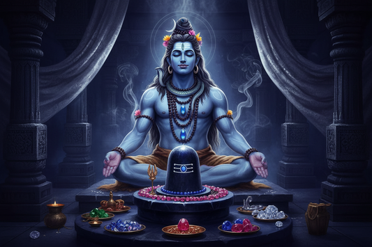 Shiva & Gemstones: Blue Throat & Sacred Stones