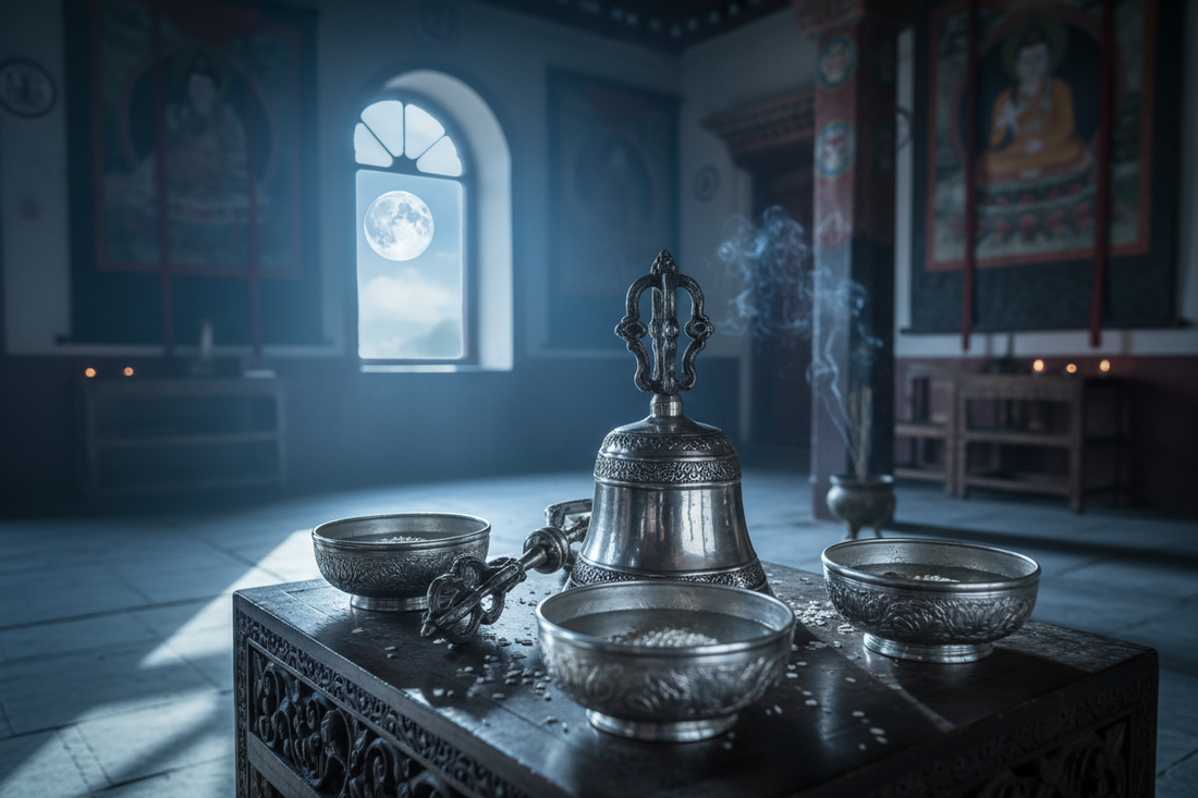 Silver in Buddhism: Moon Metal & Pure Symbolism