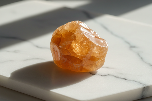 Sunstone Solar Crystal: Channeling the Sun's Vitality & Confidence