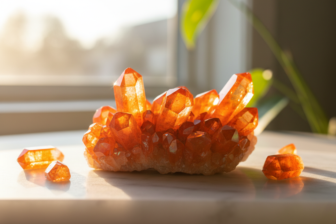 Tangerine Quartz Sacral Chakra: Playfulness and Inner Child Healing