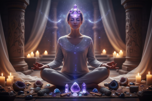 Third Eye Chakra Crystals for Meditation and Deep Visualization