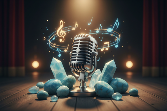 Throat Chakra Crystals for Singers and Musicians