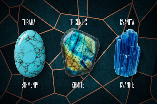 Triclinic Crystal System Gemstones: Turquoise and Labradorite