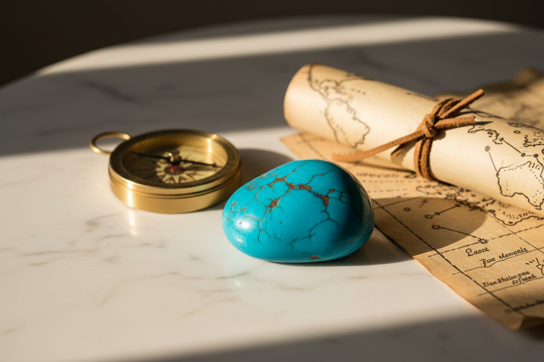 Turquoise Jupiter Stone: Luck, Protection & Expansive Travel