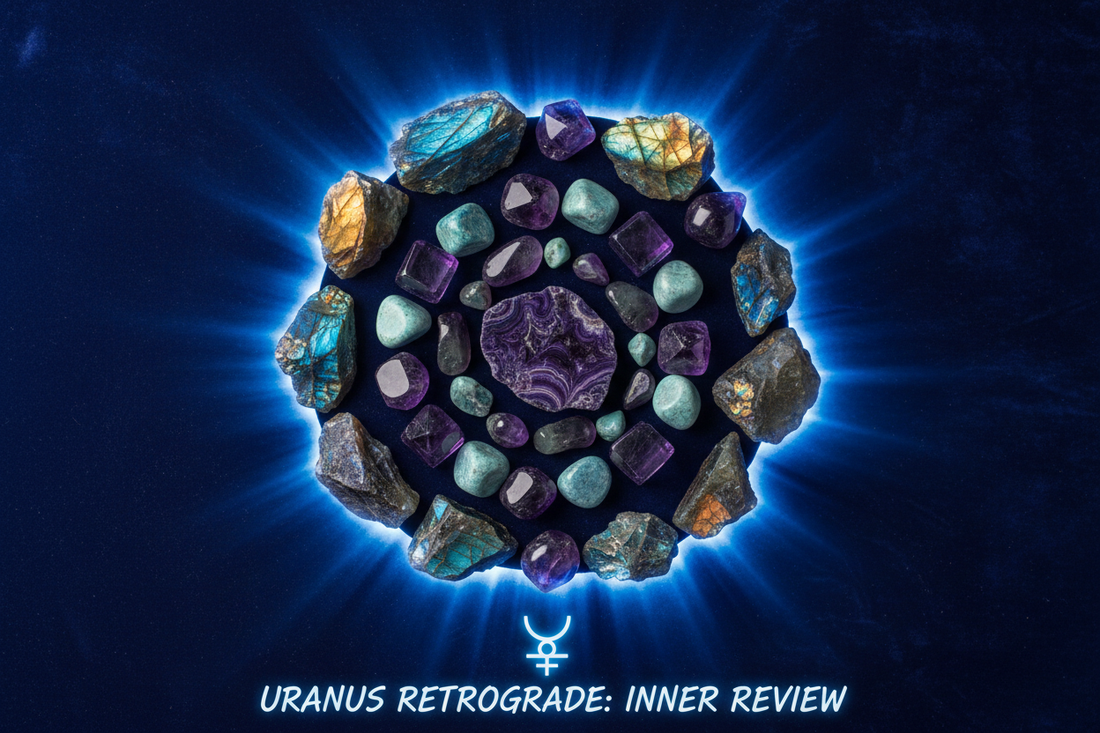 Crystals for Uranus Retrograde: Integrating Inner Revolution