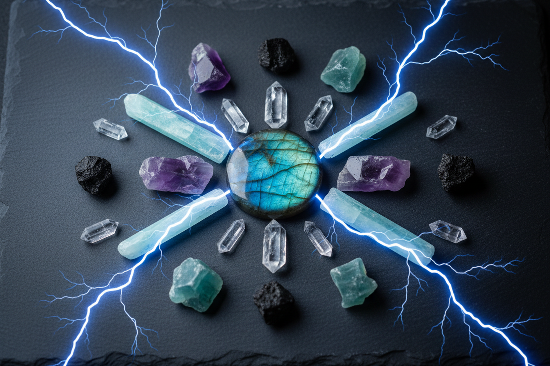 Crystals for Uranus Transits: Navigating Sudden Life Changes