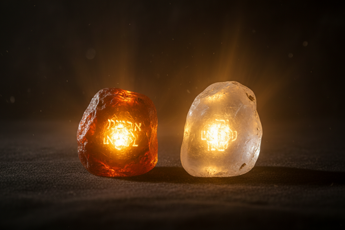 Urim & Thummim: Sacred Gemstone Oracle Guide