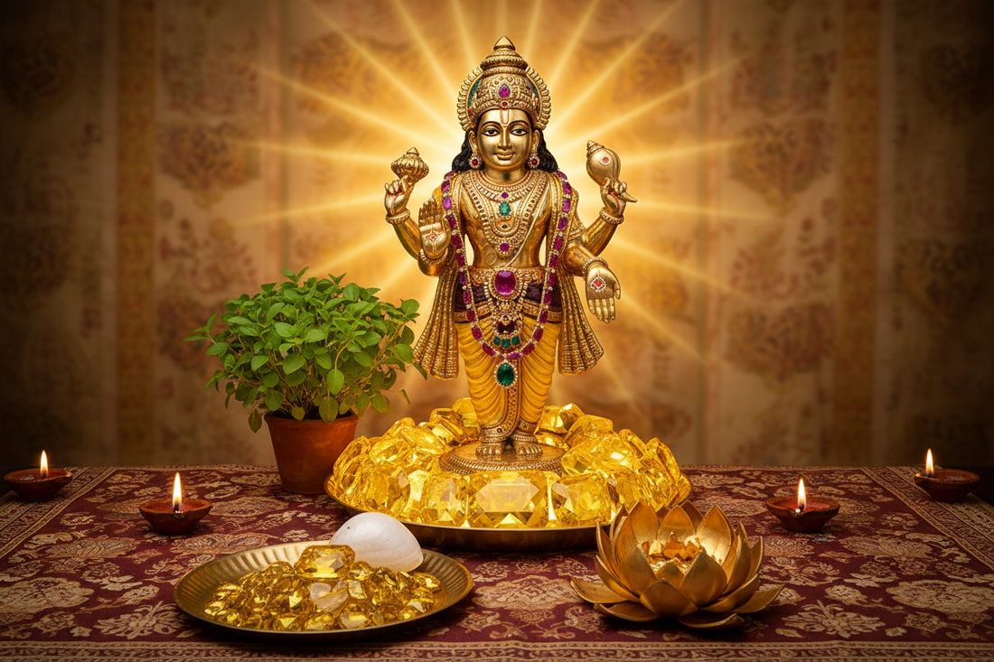 Vaishnavite Gemstone Traditions: Vishnu Worship