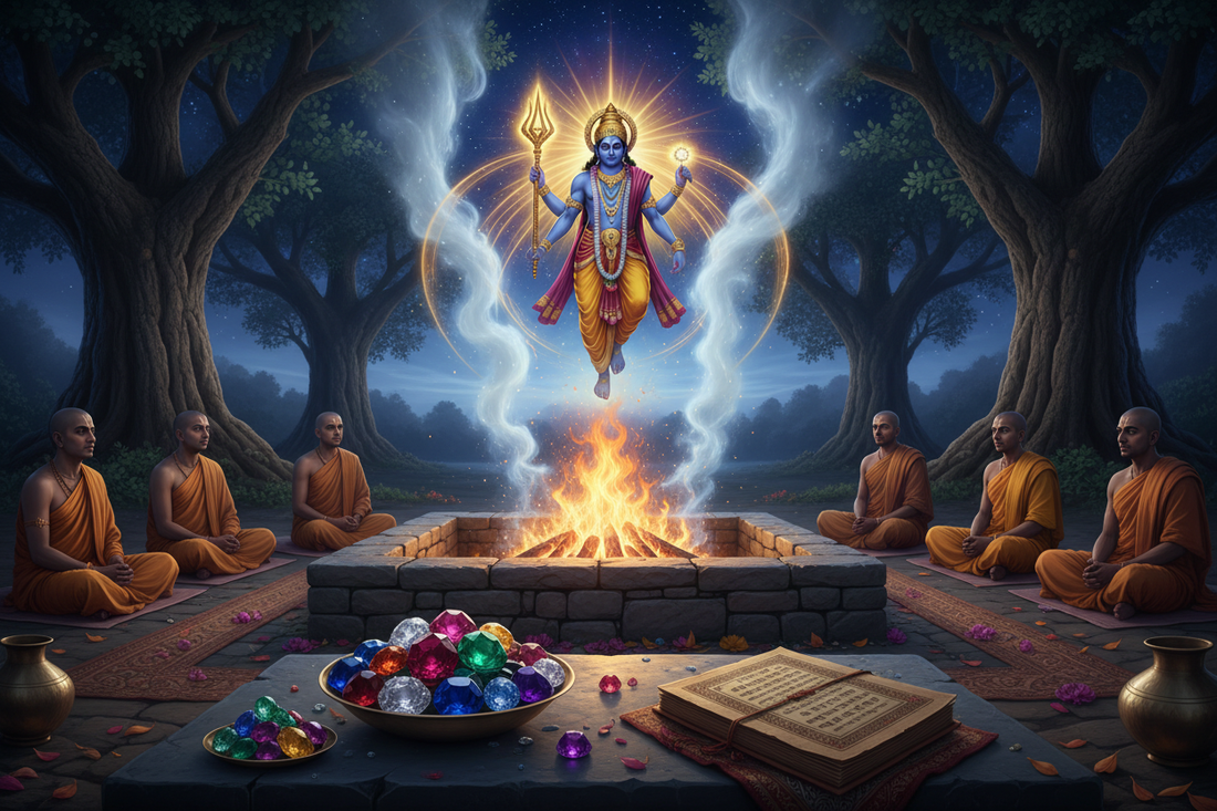 Vedic Gemstone Traditions: Rigveda & Atharvaveda Guide