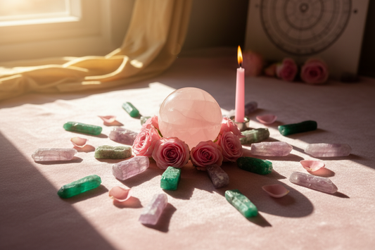 Crystals for Venus Cazimi: Love Manifestation Ritual