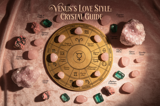 Crystals for Venus in Different Signs: Love Style Crystal Guide