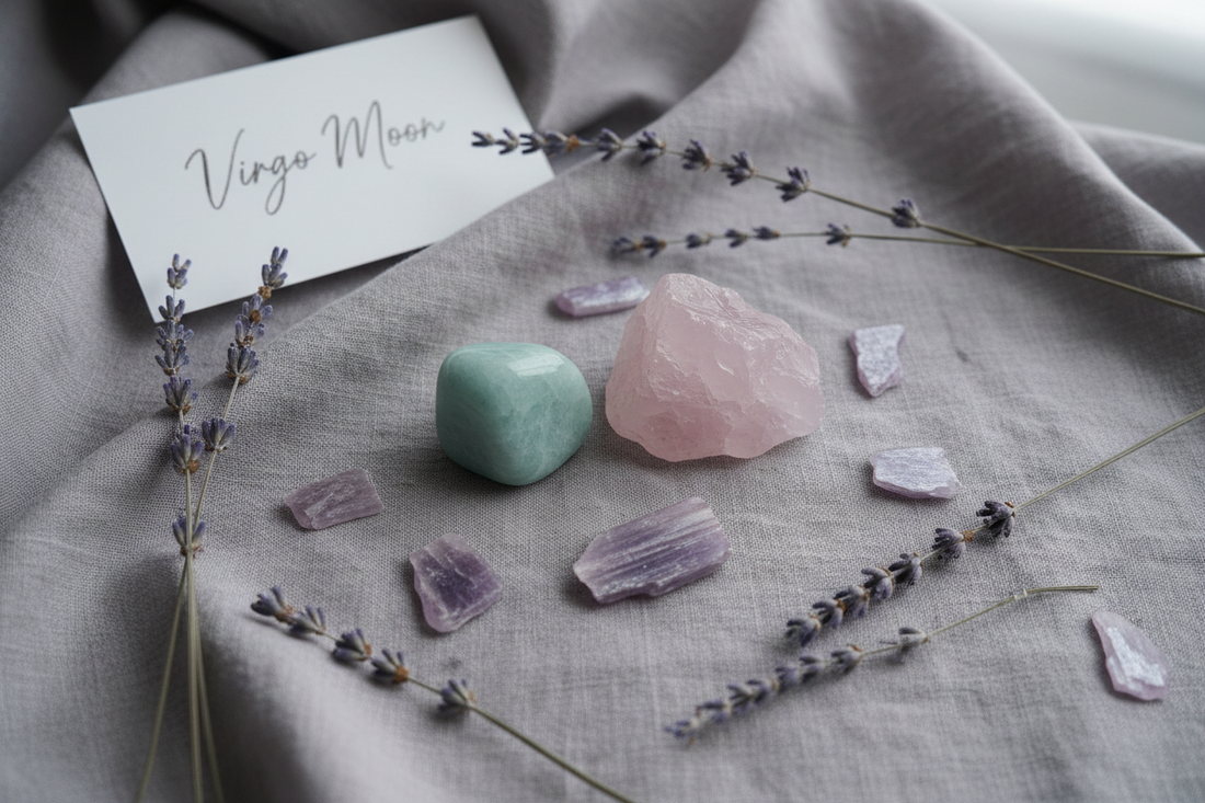 Virgo Moon Sign Crystals: Calming the Analytical Emotional Mind